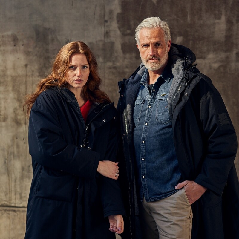 ★반품 상품★ 레드 레볼루션 쓰리 인 원 파카 카본블랙