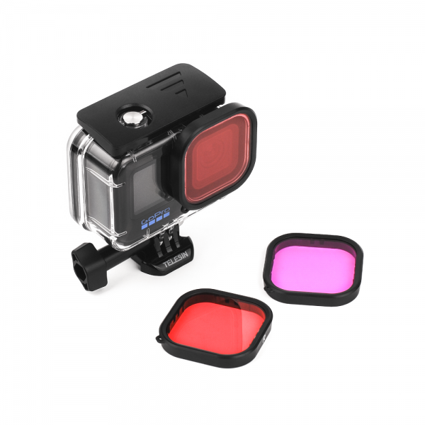 퐁당닷컴,TELESIN 텔레신 방수하우징 전용 수중필터  3종셋트 히어로 11/10/9,고프로 방수하우징 수중필터  3종셋트 히어로 11/10/9,엘프,스쿠버 > 액션 카메라, 하우징 > 렌즈, 필터
