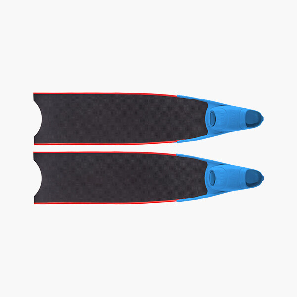 퐁당닷컴,리더핀 100% 퓨어카본, 블루 풋포켓,,리더핀,프리다이빙 > 오리발 > 카본핀