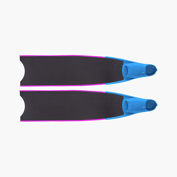 퐁당닷컴,리더핀 100% 퓨어카본, 블루 풋포켓,,리더핀,프리다이빙 > 오리발 > 카본핀