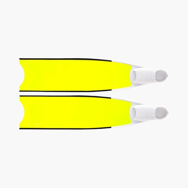 퐁당닷컴,리더핀 네온 옐로우 아이스, 화이트 풋포켓,,리더핀,프리다이빙 > 오리발 > 유리섬유핀