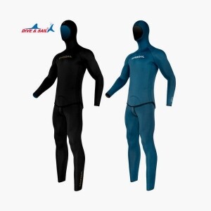 다이브앤세일 고탄성나일론 양면슈트 프리다이빙 스쿠버다이빙 남성용 1.5mm