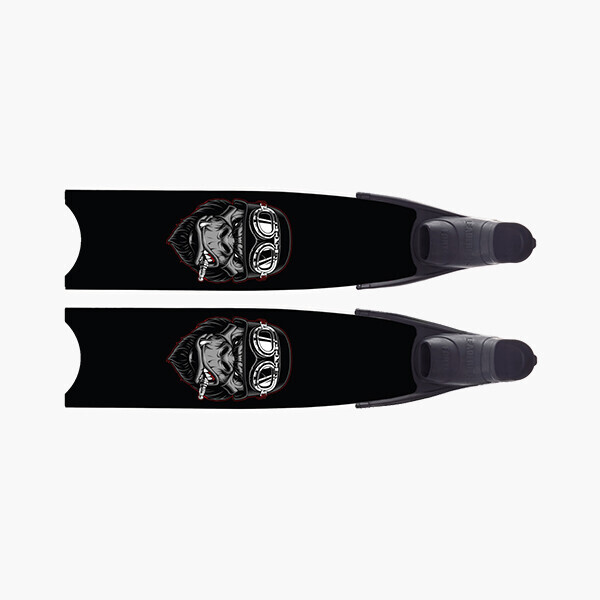 퐁당닷컴,리더핀 몽키, 블랙 풋포켓,,리더핀,프리다이빙 > 오리발 > 유리섬유핀