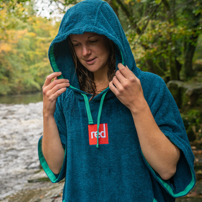 레드 럭셔리 타월링 체인지 로브