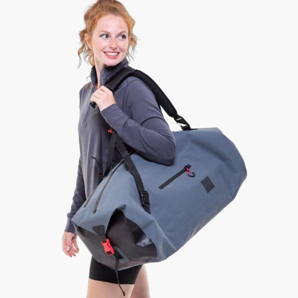 퐁당닷컴,레드 워터푸르프 킷 백,영국 감성 프리미엄 레드, 리싸이클 TPU소재 제작. 숄더백, 백팩 두 가지로 연출 가능한 방수백,레드,수영, 물놀이 > 가방 > 방수백