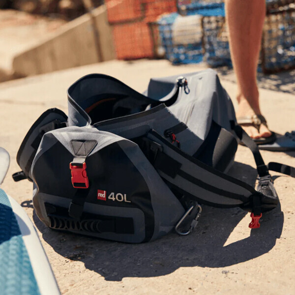 퐁당닷컴,레드 워터푸르프 킷 백,영국 감성 프리미엄 레드, 리싸이클 TPU소재 제작. 숄더백, 백팩 두 가지로 연출 가능한 방수백,레드,수영, 물놀이 > 가방 > 방수백