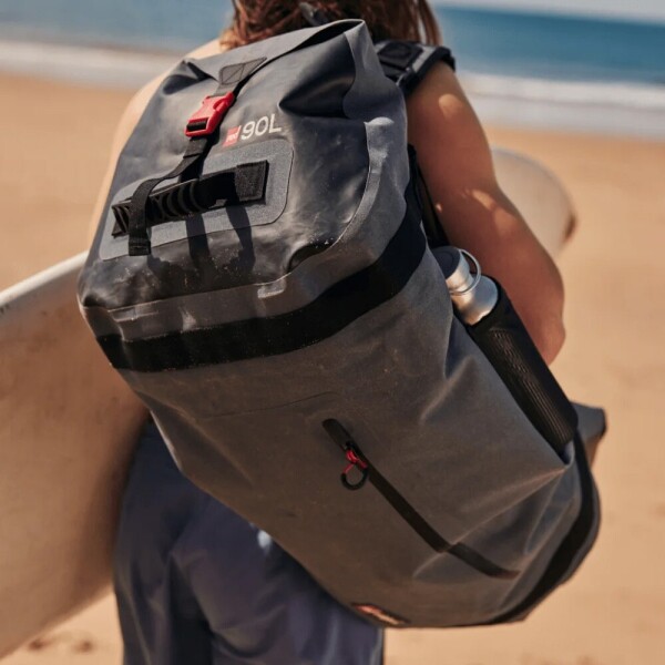 퐁당닷컴,레드 워터푸르프 킷 백,영국 감성 프리미엄 레드, 리싸이클 TPU소재 제작. 숄더백, 백팩 두 가지로 연출 가능한 방수백,레드,수영, 물놀이 > 가방 > 방수백