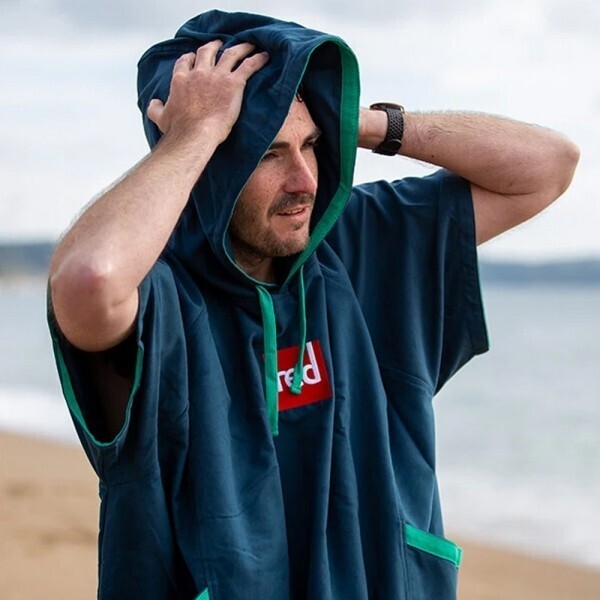 퐁당닷컴,레드 퀵 드라이 체인지 판초,영국 감성 프리미엄 레드, 수분 흡수도 건조도 빠르게! 컴팩트한 사이즈로 실용성UP! (휴대 파우치포함),레드,수영, 물놀이 > 어패럴 > 판쵸, 타월