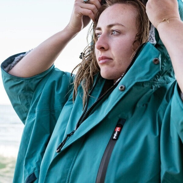 퐁당닷컴,레드 숏슬리브 프로 체인지 로브 에보,영국 감성 프리미엄 레드 아우터,레드,캠핑 > 어패럴 > 방풍자켓