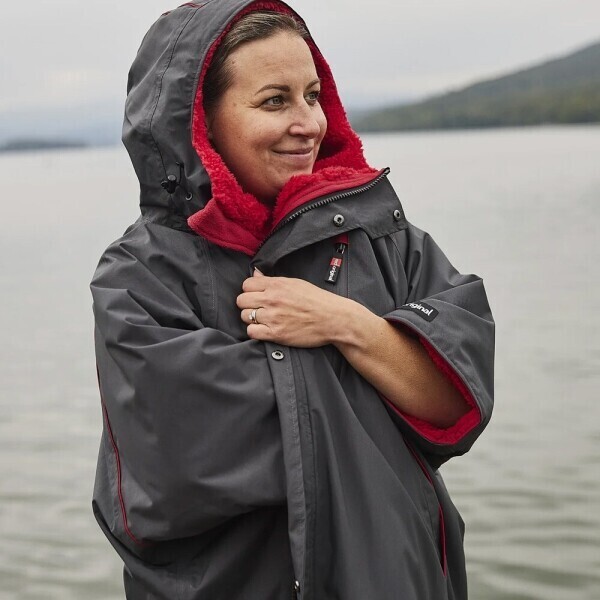 퐁당닷컴,레드 숏슬리브 프로 체인지 로브 에보,영국 감성 프리미엄 레드 아우터,레드,캠핑 > 어패럴 > 방풍자켓