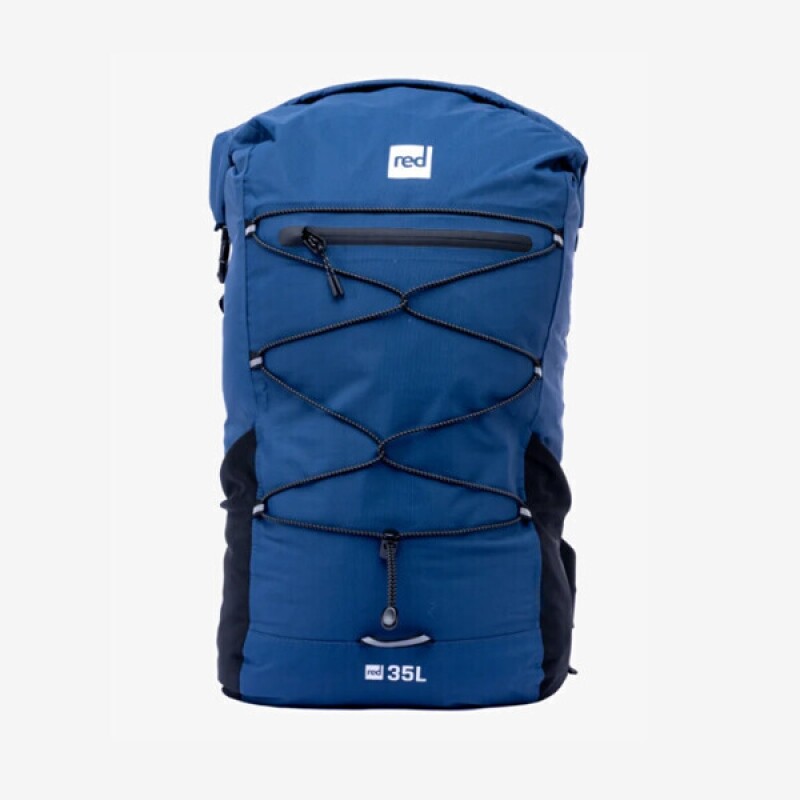 레드 라이트 웨이트 워터프루프 백팩 35L
