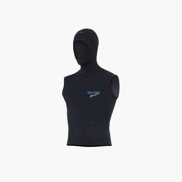 퐁당닷컴,HOODED VEST 1mm,,베어,스쿠버 > 웨트슈트 > 조끼, 후드조끼