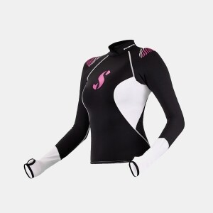 여성용 하이브리드 래쉬가드