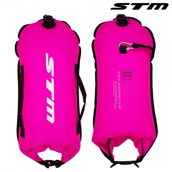 퐁당닷컴,SAFETY BUOY 안전부표 핑크,허리끈 포함 상품입니다.,에스티엠,수영, 물놀이 > 철인3종, 오픈워터 슈트 > 안전 부표