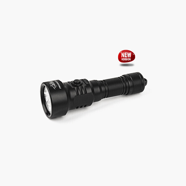 퐁당닷컴,엘프 ELF DIVE PRO 3000GTS 2.0 블랙,고성능 전문가용 다이빙 라이트 블랙 Max 3600 루멘  21700배터리 구동,엘프,스쿠버 > 라이트 > LED