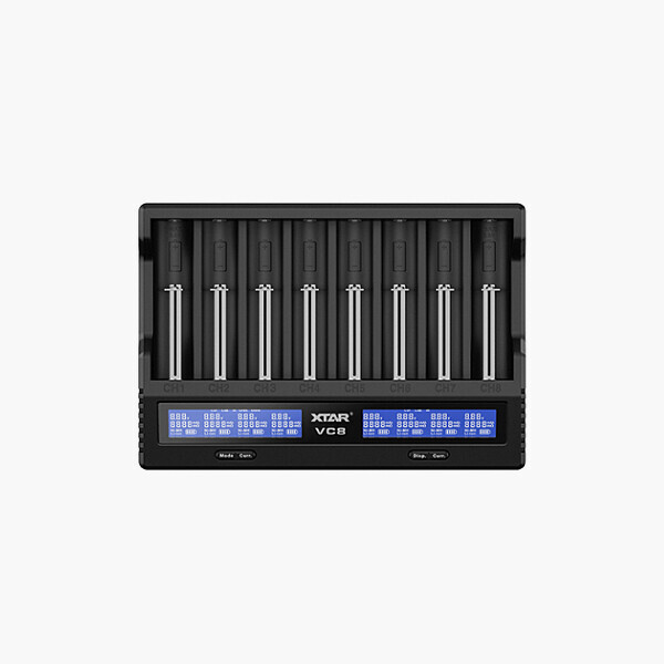 퐁당닷컴,엑스타 XTAR VC8 고속 스마트 8구 충전기,엑스타 XTAR VC8 고속 스마트 8구 충전기,엑스타,스쿠버 > 라이트 > 배터리, 충전기, 가방