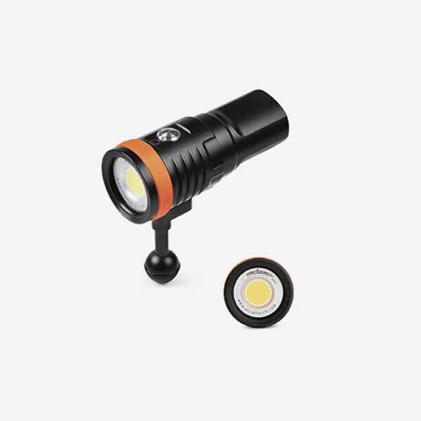 퐁당닷컴,오르카토치 ORCATORCH D910V,Chip-On-Board LED 다이빙 비디오 라이트 Max 5000 Lumens,오르카토치,스쿠버 > 라이트 > LED